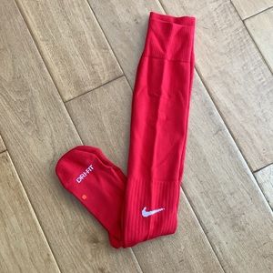 Nike Dri-Fit Red Baseball Socks